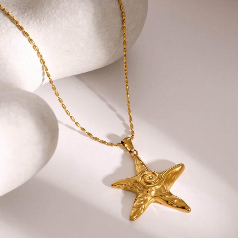 Summer Starfish: Serenity Star necklace
