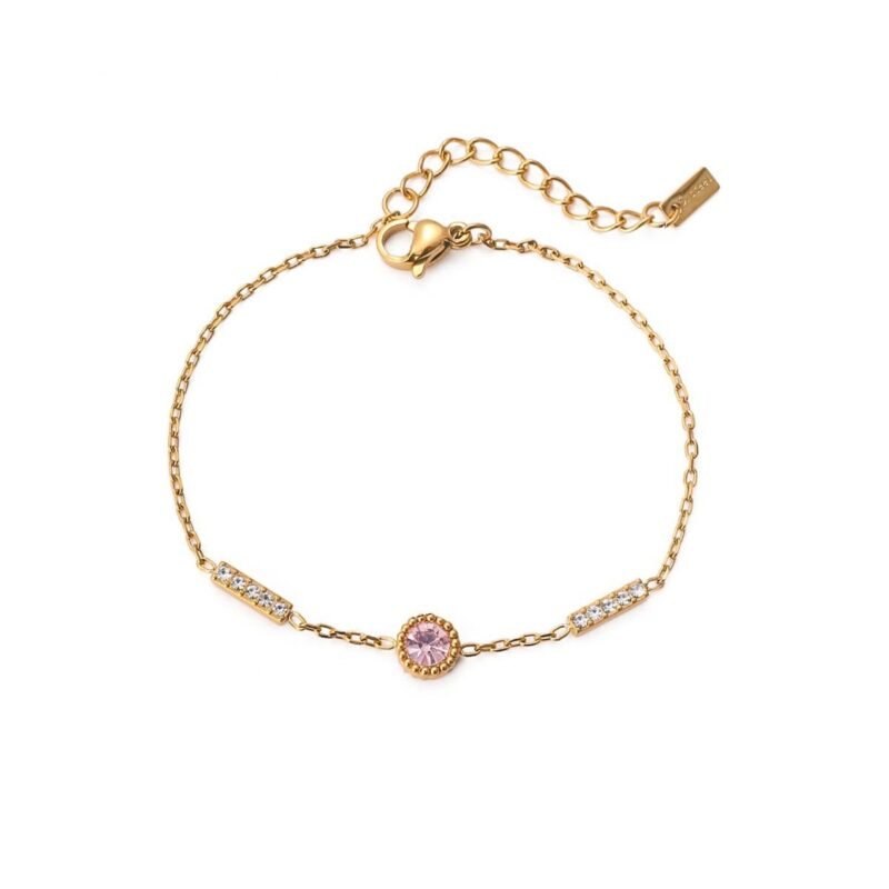 Eclipse Glow Gold-Tone Chain Bracelet