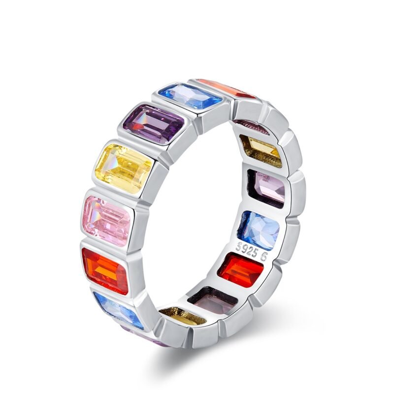 Spectrum Shield: silver ring(unisex)